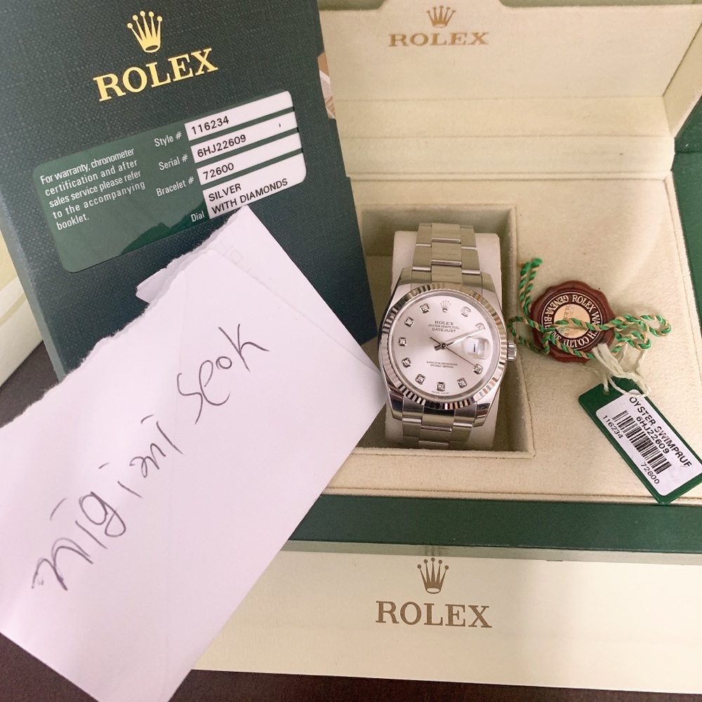 Sold$ Rolex datejust 36mm
